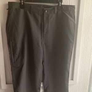 REI casual hiking pants gray 38x32